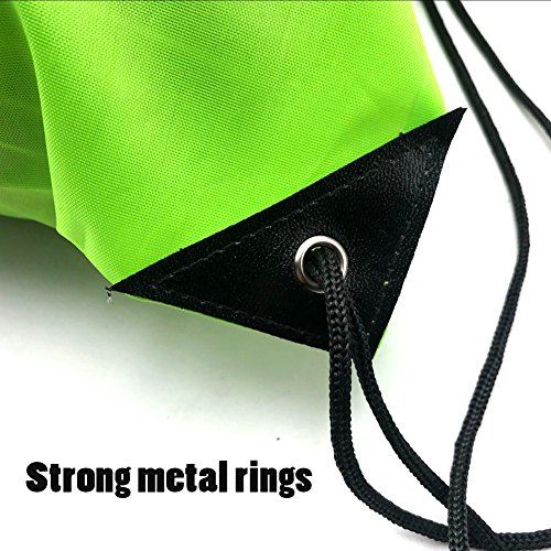 Drawstring Backpack - Drawstring Bag Reflective Cinch Sacks String Backpack Bulk Bsgs