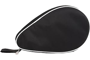 LASENERSM 1 Piece Table Tennis Bag Racket Cover Case Pingpong Paddle Case Covers Pingpong Storage Bag Table Tennis Bat Cover Cases Table Tennis Paddles Bag, Black