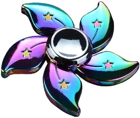 Fidget Spinner toy - Bauhinia Flower Hand Spinning Toy EDC Focus Stress Reducer Toy Perfect for Girl - Orchid fidget spinner