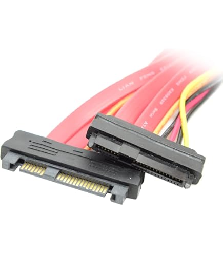 その他 sasan58 Amazon.com: CY SAS Cable SFF-8482 SAS 29 Pin to 29Pin Male to