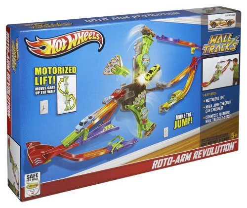 Hot Wheels Wall Tracks Roto Arm Revolution Years Up Desertcart