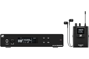 Sennheiser XSW-IEM Wireless In-ear monitor System A Band,Black