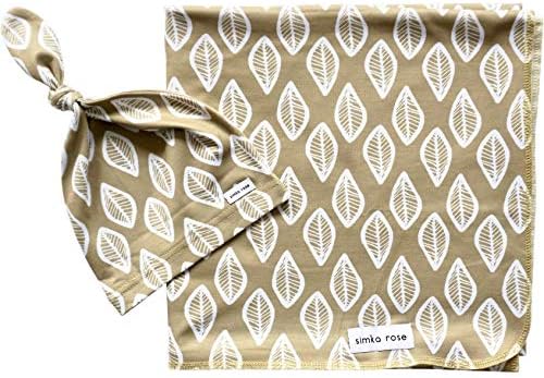 olive leaf swaddle