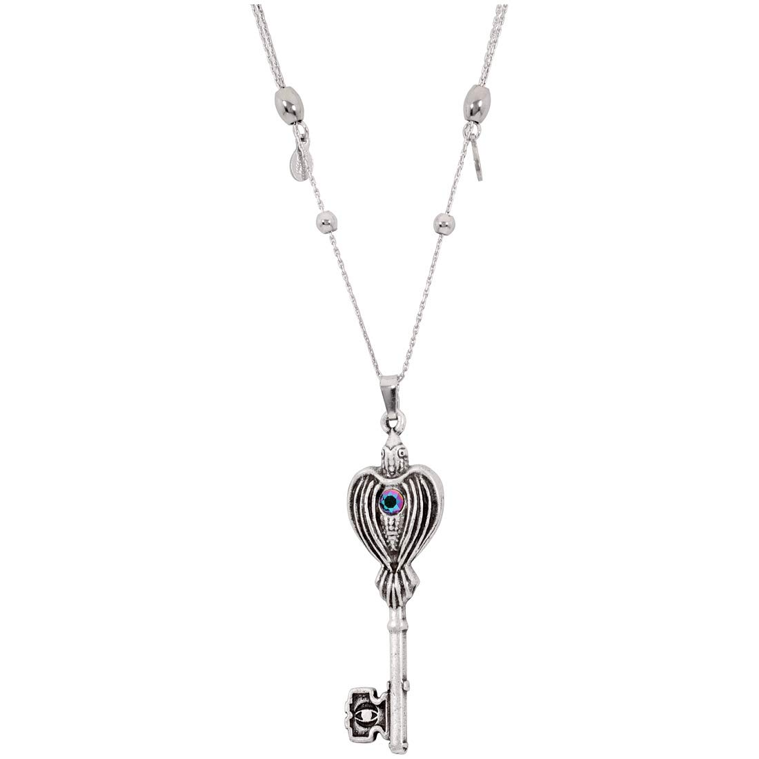Alex and Ani Raven Key Pendant Necklace 