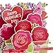 Hallmark Paper Wonder Displayable Pop Up Valentines Day Card (Flowers Valentine)