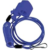 Tusk Power Pull Tether Kill Switch - Blue Compatible with Honda CRF450X | 2005-2026; TRX450R/ER 2004-2013, TRX 400EX/X 1999-2014; Fits Yamaha Banshee 1987-2006, Raptor 250 2008-2013