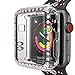 Screen Protector Compatible Apple Watch Series 1 2 3 38mm, GHIJKL Ultra Slim Soft Full Cover Case for iWatch 1 2 3, Clear