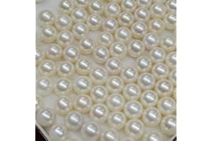 Sooyee Art Faux Pearls 900-Pcs Loose Beads no Hole 1.1 Lbs (10mm,Ivory) for Vase Fillers, Table Scatter, Wedding, Birthday Party Home Decoration