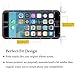 3 Pack- CNXUS Ultra-thin Tempered Glass Screen Protector for iPhone 6S Plus / 6 Plus, Ultra Clear Anti-oil and Fingerprint Film, 3D Touch Compatible, Case Friendly [No Bubbles]