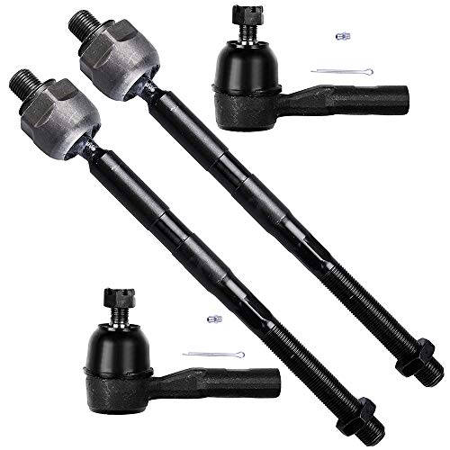 SCITOO 4-PC SET Suspension Kit For Chevrolet Colorado For GMC Canyon Inner Tie…