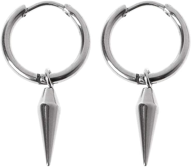 Gysad, pendientes, pendientes cónicos, broches de resorte perforados