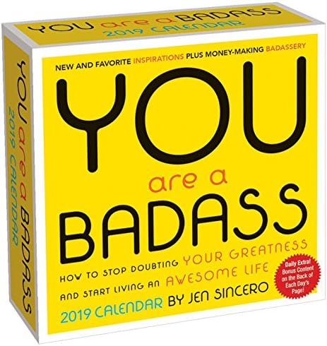 You Are a Badass 2019 Day-to-Day Calendar
