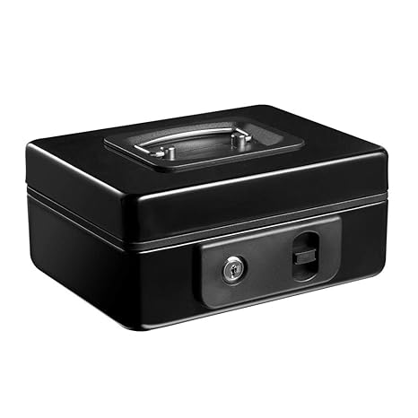 Amazon 八番屋 スチール収納ボックス 金庫 Cash Mate キャッシュ