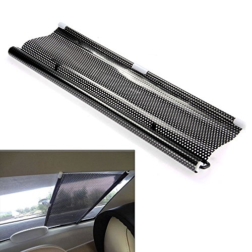 Yosoo Universal Folding Car Retractable Side Window Sunshades/Sunblinds Curtain Roller Blind Sunshade Sun Shades Shield Visor