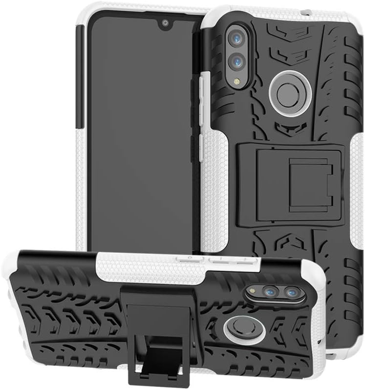 IRONB for Xiaomi Mi Note 10 Case,Ultra Slim PC Shell+PU Leather Back Case,Flip Mirror Phone Stand,Full Body Protection Case for Xiaomi Mi Note 10