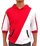 Pokemon Go Hoodie Men's Trainer Sweatshirt Cosplay Costume (Medium, Red)