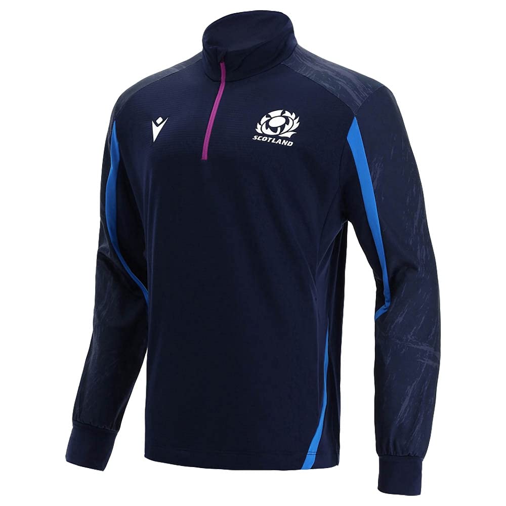 Macron scotland rugby 2021/22 polarfleece, Blue, S