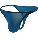 MuscleMate Men's Comfy Thong Underwear, Hot Men's Thong G-String Underwear.