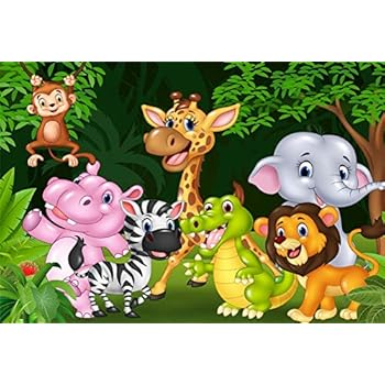 Amazon.com : Yeele 5x3ft Jungle Safari Backdrop
