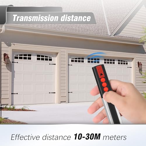 Wvoillty 868 MHz Remote Control Gate 2 Pieces for Garage Compatible with TX03-868-4 4020V000 Remote Control, Beep Gate Garage Door, 4 Channels