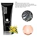 Facial Masks Peel Off, Black Mask Blackhead Remover, Suction Cleaner Black Mask Tearing Resist Oily Skin Strawberry Nose Purifying Deep Cleansing + Mask Spoon (60g)