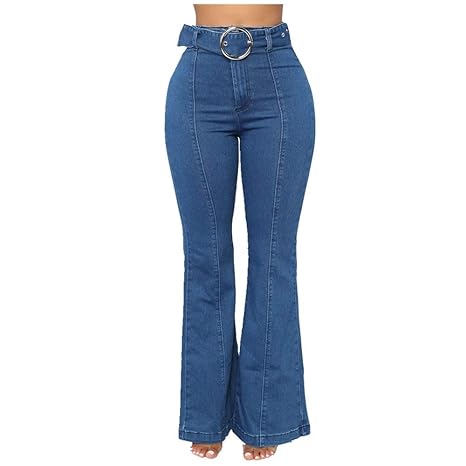 Pantalones Vaqueros De Cintura Alta Pantalones Vaqueros