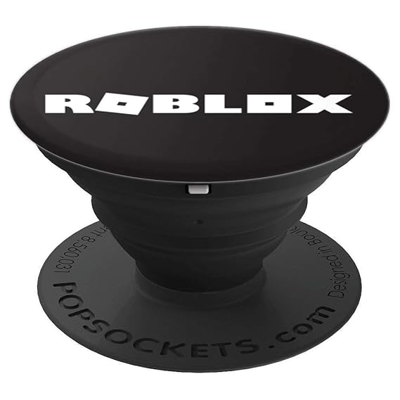 Roblox Logo Black White Popsockets Stand For Smartphones Tablets Popsockets Grip And Stand For Phones And Tablets - 