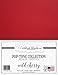 Cardstock Warehouse Pop-Tone Wild Cherry Red Cardstock Paper - 50 Sheets, 8.5 x 11