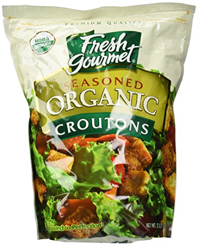image for Fresh Gourmet Organic Croutons, 32-Ounce, 2 Pound (Pack of 1)