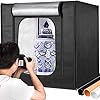 Neewer Professional Photo Light Box Kit 32×32 Inch Adjustable Brightness Studio Photography Lighting Shooting Tent with…