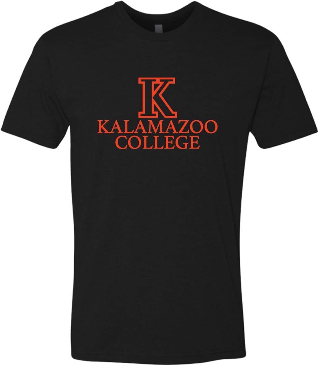 CreateMyTee Kalamazoo College Stacked Text Only TShirt