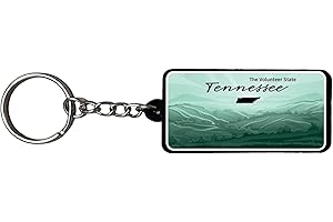 AMERICANPHOENIX Beautiful & Unique Keychains - USA Souvenir, Collectible Design,Flexible Silicone, Keyring Lanyard Accessory