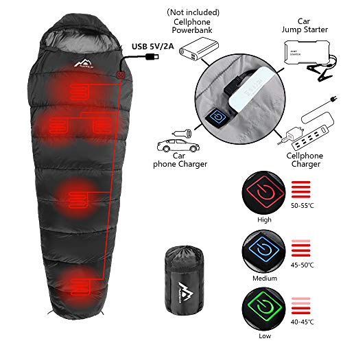 battery powered sleeping bag