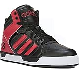 adidas NEO Men's Raleigh Mid Lace-Up Shoe (10 D(M) US, red/black/white)