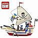 Enlighten Pirate Building Block Pirate Ship with 4 Figures 188pcs