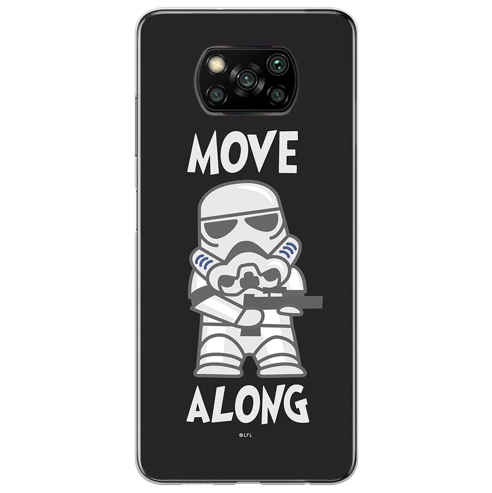 ERT GROUP mobile phone case for Xiaomi POCOPHONE X3 original and officially Licensed Star Wars pattern Stormtrooper 002 optimally adapted to the shape of the mobile phone, case made of TPU