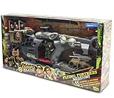 The Corps Elite Flying Fortress Mission Helicopter Playset Lights & Sounds