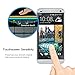 KATIN HTC ONE M7 Screen Protector - [2-Pack] 9H Hardness Tempered Glass For HTC One M7 Bubble free with Lifetime Replacement Warranty