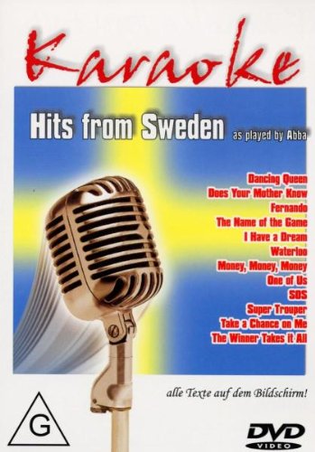 Karaoke Dvd - Hits From Sweden - Abba