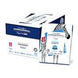 Hammermill Paper, Tidal Copy Paper, 8.5 x 11 Paper, Letter Size, 3 Hole, 20lb Paper, 92 Bright, 10 Reams / 5,000 Sheets (162032C) Acid Free Paper