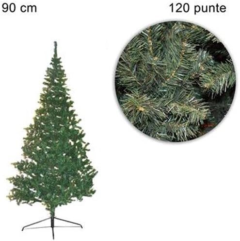 Albero Di Natale 90 Cm.Albero Di Natale 90cm Con 120 Rami Amazon It Casa E Cucina