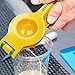 Lemon Squeezer Citrus Lime Juicer - Best Top Rated Heavy Duty Hand Held Manual Double Bowl Orange Press and Fruit Exprimidor de Limones, FDA Quality Approved, Dishwasher Safe