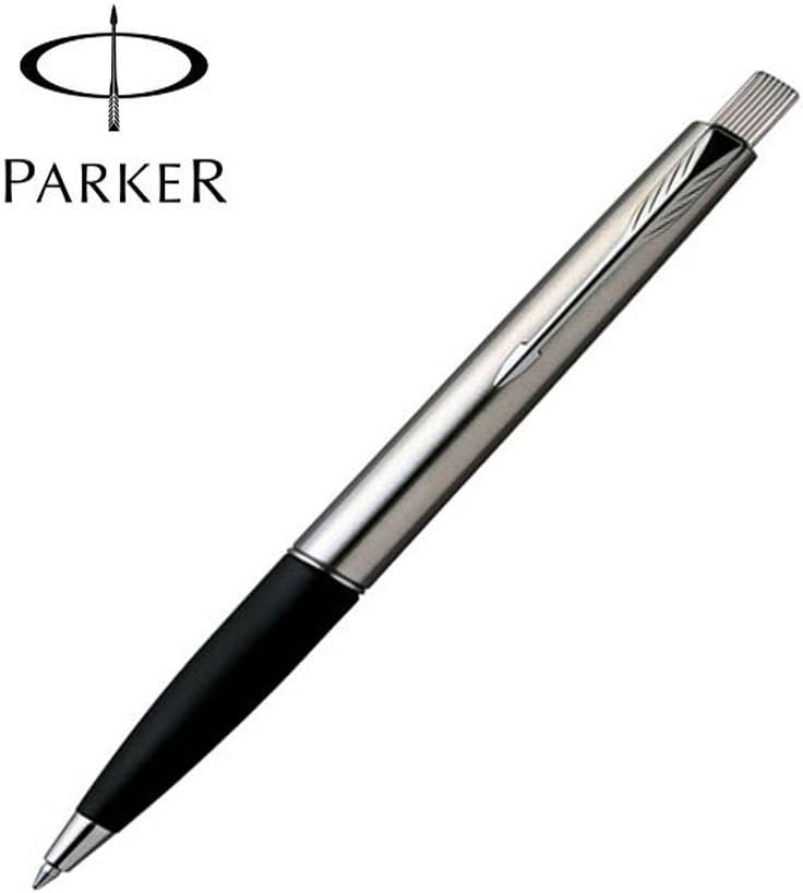 Parker frontier ballpoint pen stainless steel chrome trim Amazon.co.uk