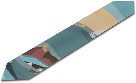 Amazon Com Qyueshang 13x90 Inch Party Table Runners Jonah And The