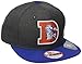 New Era NFL Denver Broncos Historic Heather Graphite 9FIFTY Original Fit Cap, Graphite, One Size