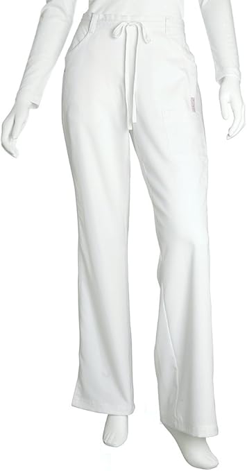 Amazon Com Nrg Womens Scrubs White X Small Tall Health Personal Care