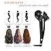 MKBOO Hair Curler, Automatic Hair Steam Curler Ceramic Curling Wand Salon Professional Rotating Styling Steamer Spray Curl Spiral Machine Toolthumb 2