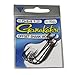 Gamakatsu Offset Shank Round Bend Worm Hook-6 Per Pack (Black, 2/0)