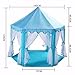 Porpora Kids Indoor/Outdoor Tent Fairy Princess Castle Tent, Portable Fun Perfect Hexagon Large Playhouse Toys for Girls 55