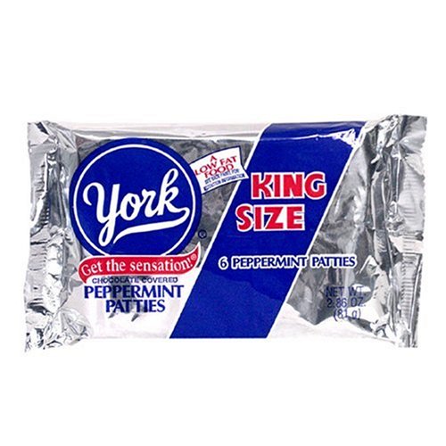 York Peppermint Patties King Size 2 86 Ounce Packages Pack Of